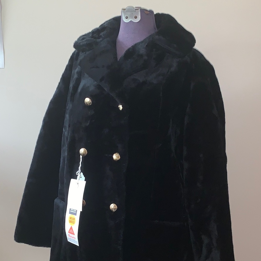 1970s Plush Peacoat